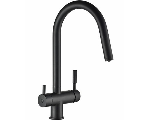 Смеситель для кухни Schein 8631BP Черный матовый