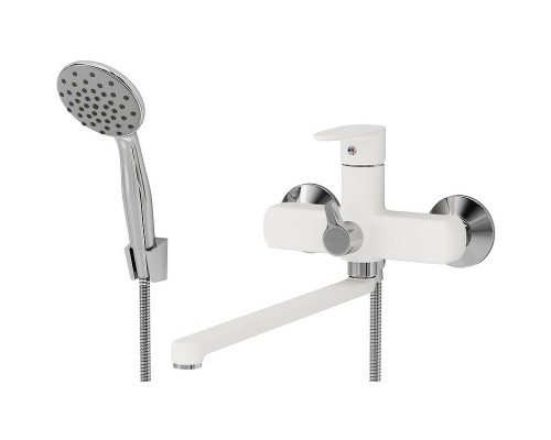 Смеситель для ванны Aringa Рейн AR02002WH универсальный Белый