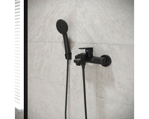 Смеситель для ванны Aringa Рейн AR02006BL Черный