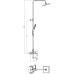 Душевая система Schein 865511 Хром