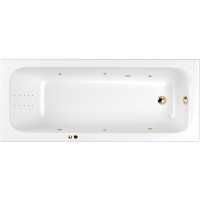 Акриловая ванна Whitecross Vibe 170x70 с гидромассажем