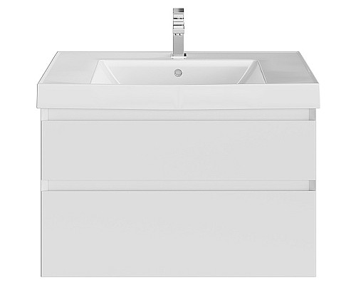 Тумба под раковину Kerama Marazzi Cubo 80 CUB.80.2\WHT.M подвесная Белая матовая Тумба под раковину Kerama Marazzi Cubo 80 CUB.80.2\WHT.M подвесная Белая матовая