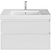 Тумба под раковину Kerama Marazzi Cubo 80 CUB.80.2\WHT.M подвесная Белая матовая