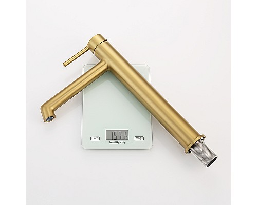 Смеситель для раковины Raglo R20.15.03 Золото матовое