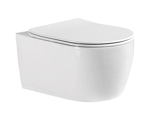 Комплект унитаза с инсталляцией Aquatek Set Aquatek Европа cmp013 с сиденьем Микролифт и Белой клавишей смыва