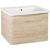 Тумба под раковину Runo Тоскана 60 00-00001413 Светлое дерево