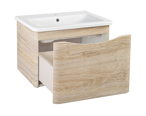 Тумба под раковину Runo Тоскана 60 00-00001413 Светлое дерево