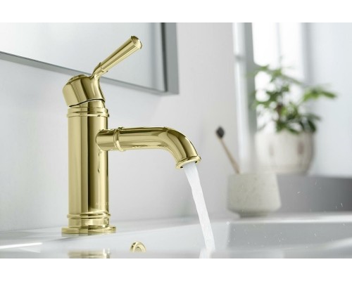 Смеситель для раковины Aquatek Классик AQ1510PG Полированное золото