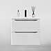 Тумба под раковину Style Line Марелла 70 Люкс Plus СС-00002407 подвесная Белый матовый антискрейтч