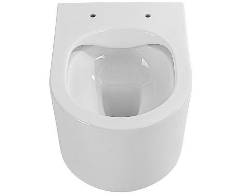 Комплект унитаза с инсталляцией Aquatek Set Aquatek Мия 4в1 с сиденьем Микролифт и клавишей смыва Белый глянцевый Никель