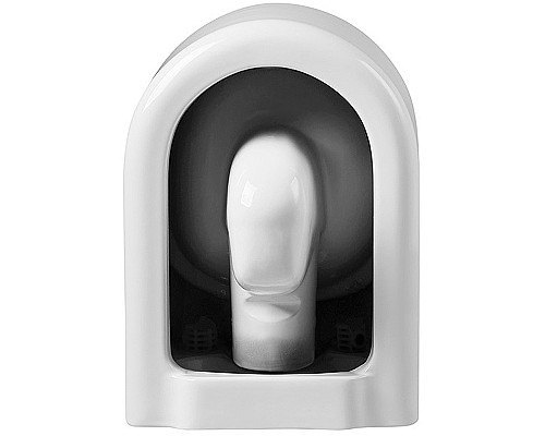 Комплект унитаза с инсталляцией Aquatek Set Aquatek Мия 4в1 с сиденьем Микролифт и клавишей смыва Белый глянцевый Никель