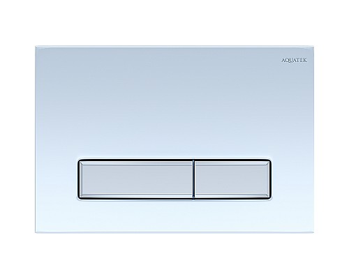 Комплект унитаза с инсталляцией Aquatek Set Aquatek Мия 4в1 с сиденьем Микролифт и клавишей смыва Белый глянцевый Никель