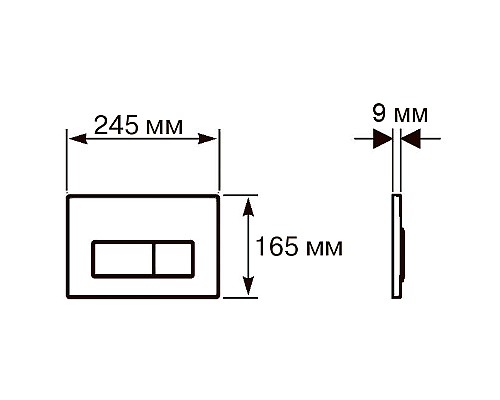 Комплект унитаза с инсталляцией Aquatek Set Aquatek Мия 4в1 с сиденьем Микролифт и клавишей смыва Белый глянцевый Никель