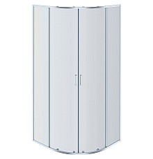 Душевой уголок Aquatek 80х80 AQ ARI RO 08020CH профиль Хром стекло прозрачное