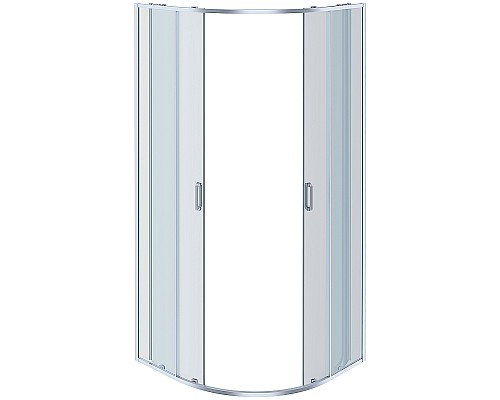 Душевой уголок Aquatek 80х80 AQ ARI RO 08020CH профиль Хром стекло прозрачное