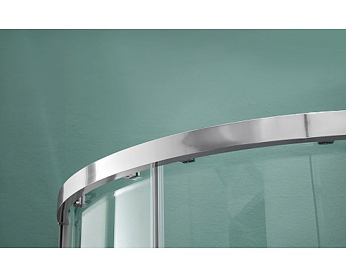 Душевой уголок Aquatek 80х80 AQ ARI RO 08020CH профиль Хром стекло прозрачное