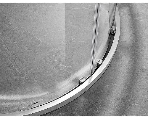 Душевой уголок Aquatek 80х80 AQ ARI RO 08020CH профиль Хром стекло прозрачное