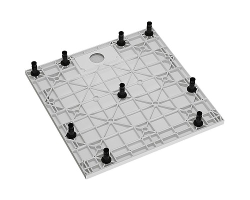 Душевой поддон из стеклопластика RGW TUS-W 90x90 55370199-01 Белый