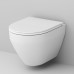 Комплект унитаза с инсталляцией AM.PM Spirit V2.0 FlashClean с сиденьем Микролифт и клавишей смыва Хром глянцевый