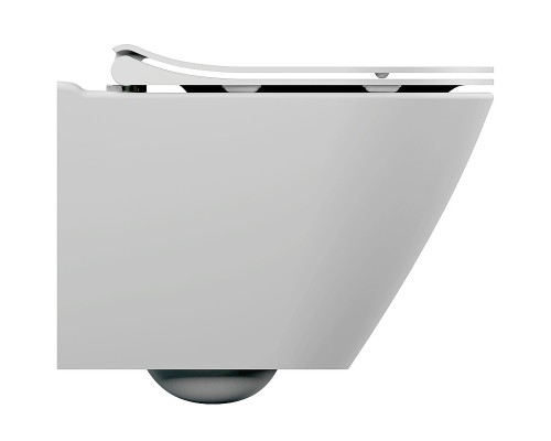 Унитаз Cersanit City Smart Clean On DPL EO slim LP 64822 подвесной с сиденьем Микролифт