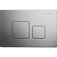 Клавиша смыва Aquanika Basic B-type 01.02.09 Хром