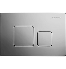 Клавиша смыва Aquanika Basic B-type 01.02.09 Хром