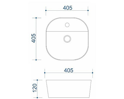 Раковина Maretti Florenza 41 FL13NS88-844 Белая