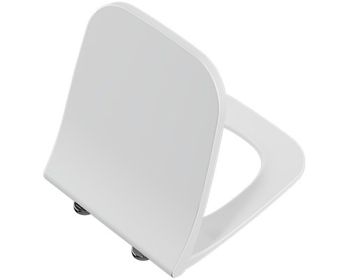 Комплект унитаза с инсталляцией Vitra Integra Square 9856B003-7207 с сиденьем Микролифт и клавишей смыва Хром глянцевый