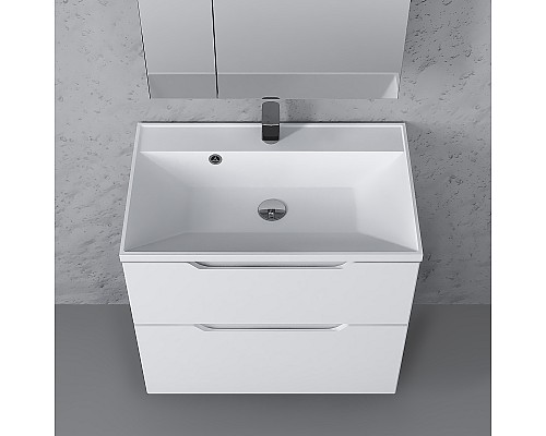 Тумба под раковину Raval Wector 70 Wct.01.70/P/W/MD подвесная Белая