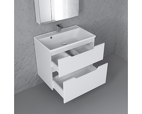 Тумба под раковину Raval Wector 70 Wct.01.70/P/W/MD подвесная Белая