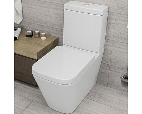 Унитаз компакт beWash Kraft BKBWR005635 Белый глянец с бачком и сиденьем Микролифт