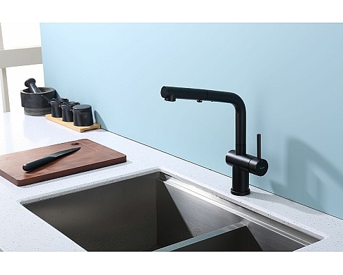 Смеситель для кухни Raglo R86.49.06 Черный матовый