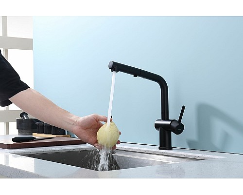 Смеситель для кухни Raglo R86.49.06 Черный матовый