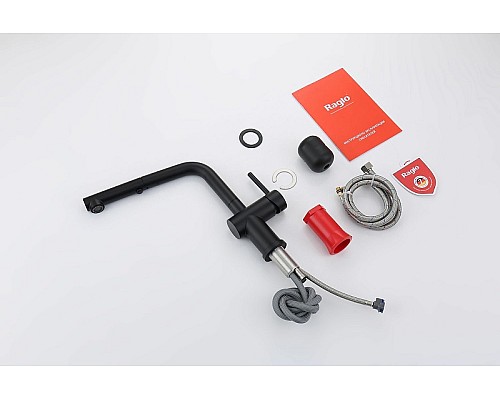 Смеситель для кухни Raglo R86.49.06 Черный матовый