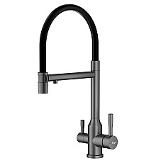 Смеситель для кухни Raglo R81.63.09 Графит матовый Черный