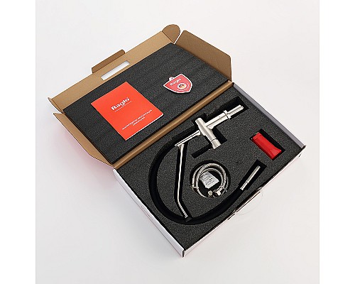 Смеситель для кухни Raglo R86.41.05 Сатин Черный