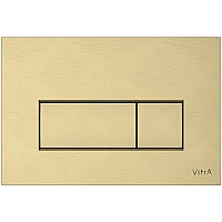Клавиша смыва Vitra Root Square 740-2325 Золото матовое