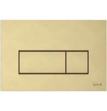 Клавиша смыва Vitra Root Square 740-2325 Золото матовое