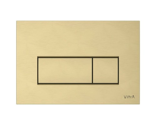 Клавиша смыва Vitra Root Square 740-2325 Золото матовое