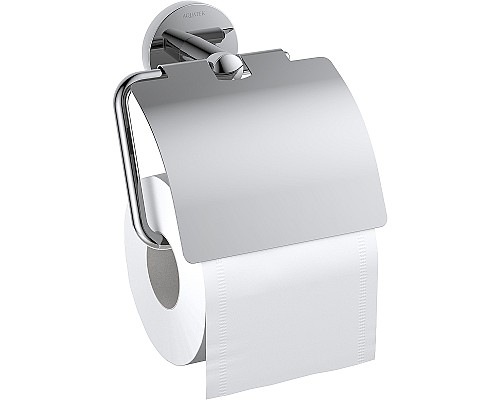 Держатель туалетной бумаги Aquatek Оберон AQ4209CR с крышкой Хром