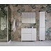 Шкаф пенал Style Line Даллас Люкс Plus 30 СС-00002427 Белый