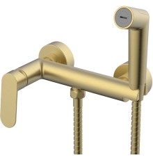 Гигиенический душ со смесителем Splenka S41.51.03 Золото матовое