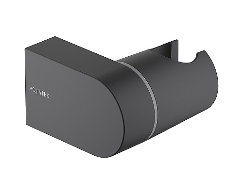 Держатель ручного душа Aquatek AQ2406MB Черный матовый