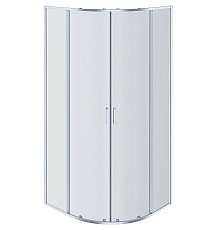 Душевой уголок Aquatek 100х100 AQ ARI RO 10020CH профиль Хром стекло прозрачное