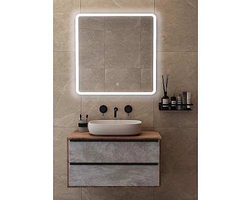 Зеркало Runo Руан 80 00-00001289 с подсветкой с сенсорным выключателем