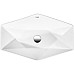 Раковина-чаша Runo Poligono 64 00-00001446 Белая
