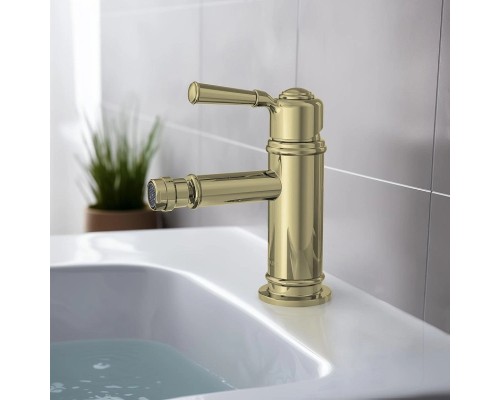 Смеситель для биде Aquatek Классик AQ1518PG Полированное золото