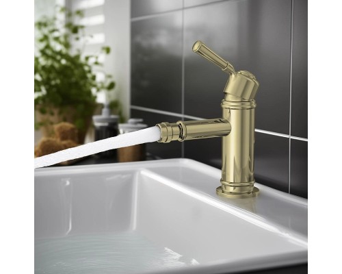 Смеситель для биде Aquatek Классик AQ1518PG Полированное золото
