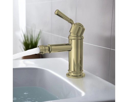 Смеситель для биде Aquatek Классик AQ1518PG Полированное золото
