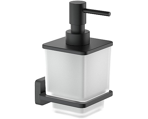Дозатор для жидкого мыла Aquatek Либра AQ4305MB Черный матовый
